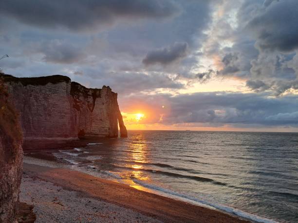 istock Sunrise in French coast 1748082912