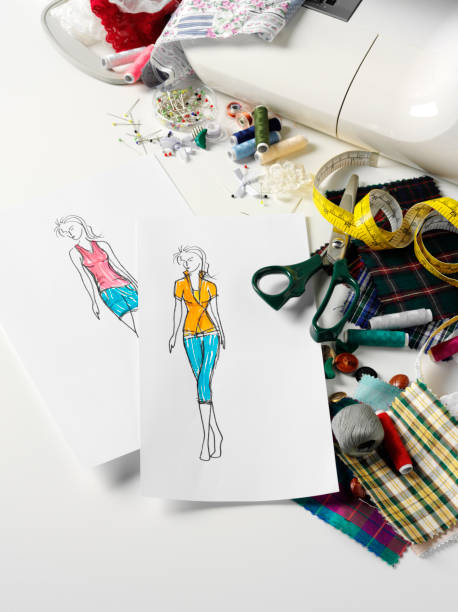 istock Fashion Design with Haberdashery 174808463
