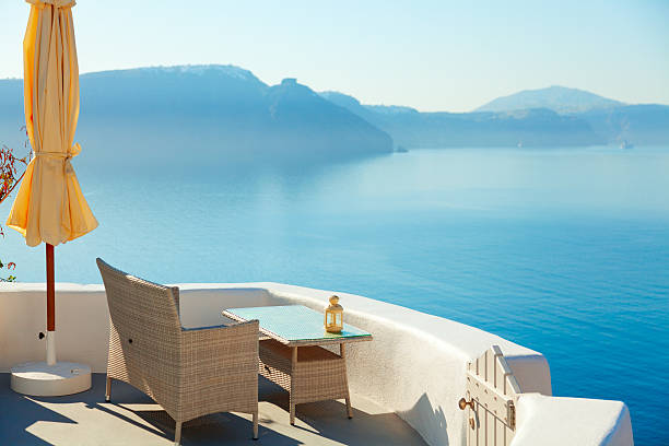 istock Summer resort in Oia, Santorini 174808604