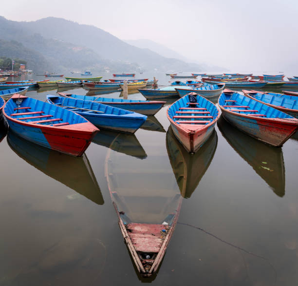 istock Boats on Fewa Lake 1748087461