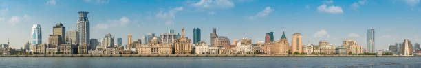 istock Shanghai The Bund river waterfront panorama China 174808854