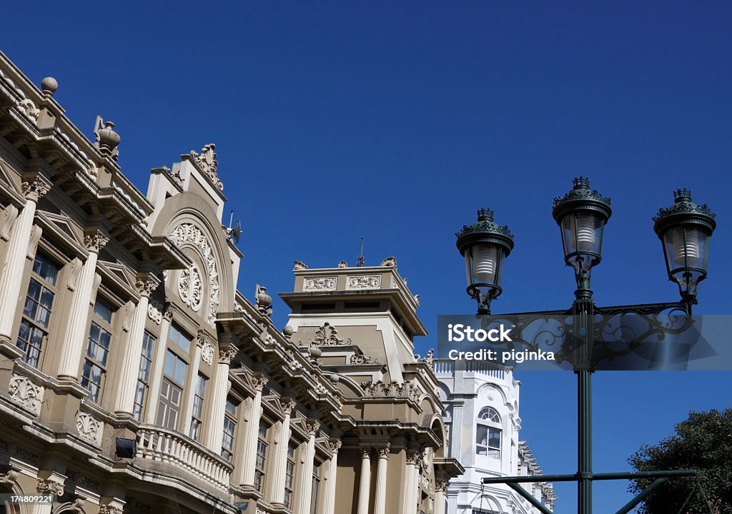 Photo of an old post office building under a clear sky Old Post Office building in downtown of San Jose, Costa Rica. San Jose - Costa Rica Stock Photo