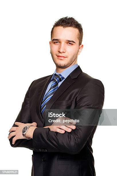 Foto de Jovem Empresário e mais fotos de stock de Adulto - Adulto, Bonito - pessoa, Camisa e gravata