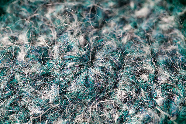 istock Knitted texture in greenblue and gray 174809526
