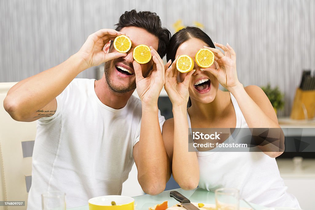 Citrus divertimento - Foto stock royalty-free di Limone