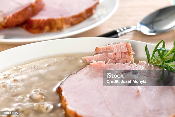 Gryka Zwyczajna Kasze Zupa Z Wędzonego Mięsa - zdjęcia stockowe i więcej obrazów Brązowy - Brązowy, Część, Domowy