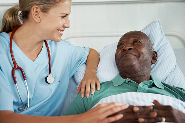 istock In hospital, but still smiling 174809897