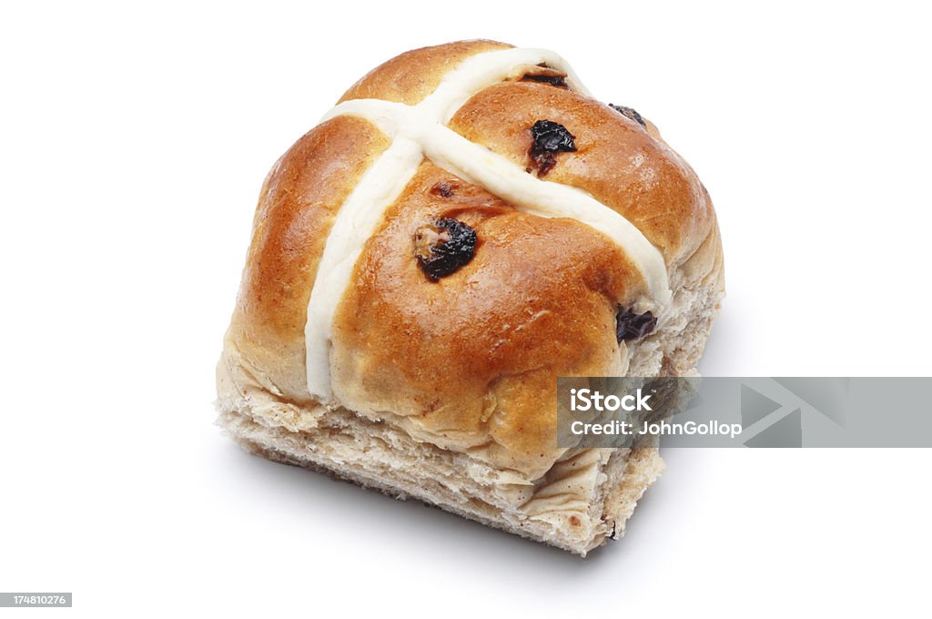 Hot Cross Bun - Foto de stock de Hot Cross Bun libre de derechos