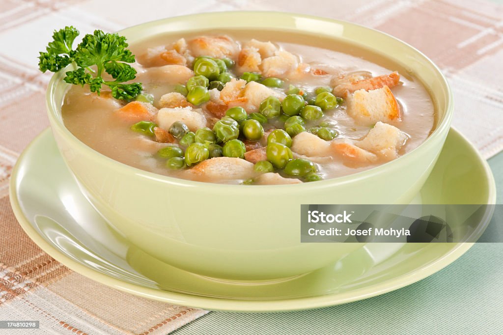 Sopa de guisante - Foto de stock de Alimento libre de derechos