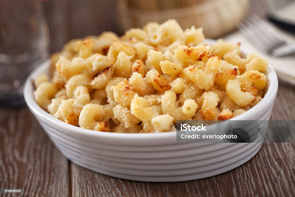 Maccheroni e formaggio - Foto stock royalty-free di Maccheroni al formaggio