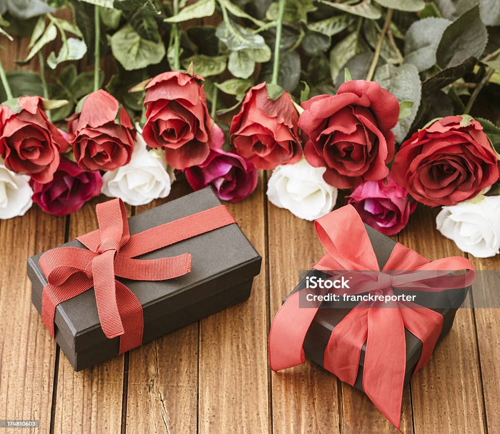Rose background for St. valentine Affectionate Stock Photo