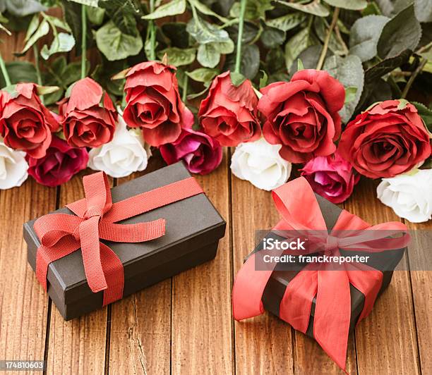 Rose Background For St Valentine Stock Photo - Download Image Now - Affectionate, Anniversary, Birthday