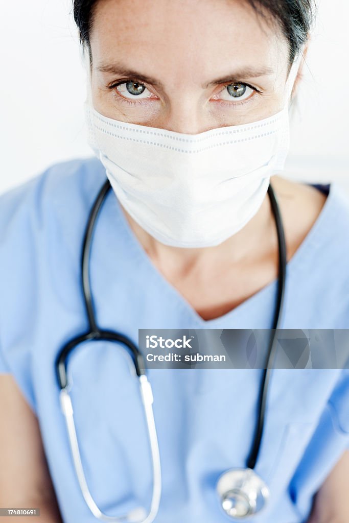 Retrato de um médico Feminino - Royalty-free Adulto Foto de stock