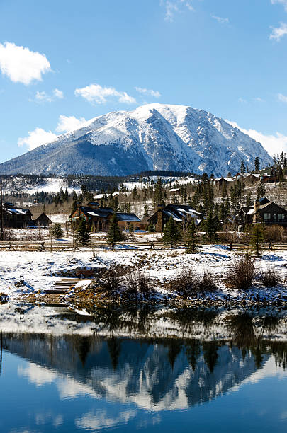 istock Reflection of Buffalo Mountain in Silverthorne, Colorado 174810772