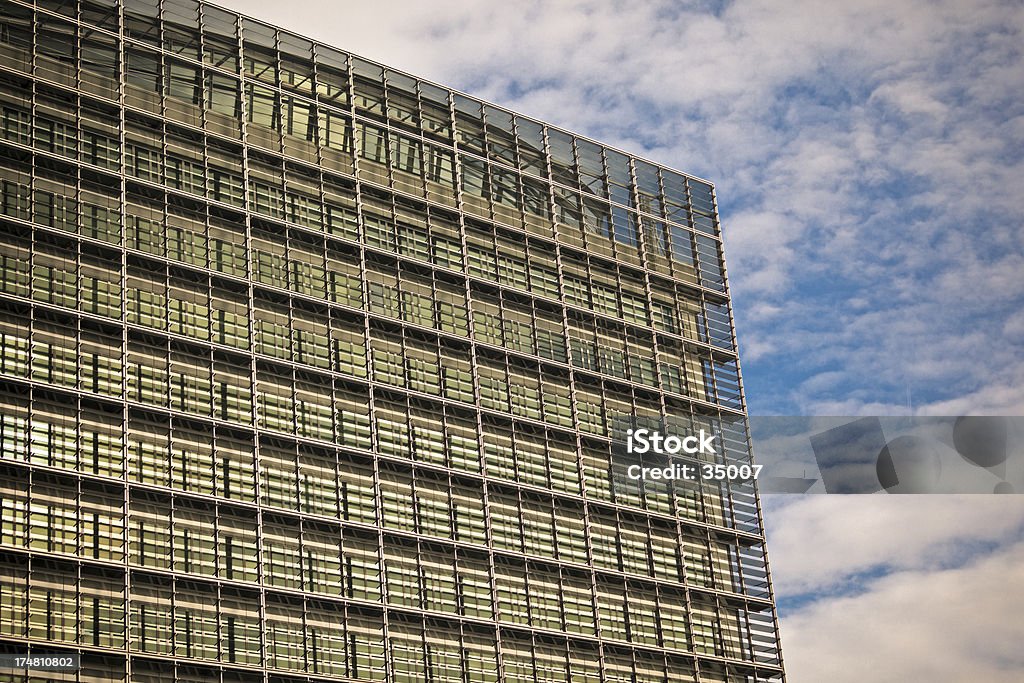Edificio dell'Unione europea a Bruxelles - Foto stock royalty-free di Affari