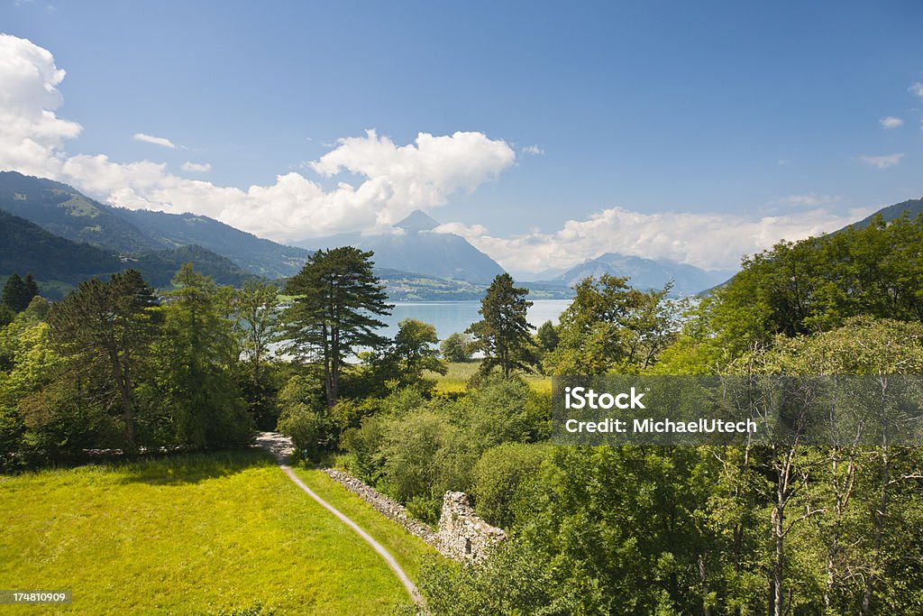 Lago Thun, Alpes suíços - Royalty-free Alpes Europeus Foto de stock
