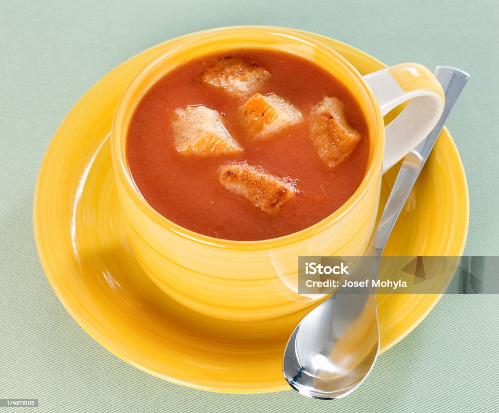 Sopa de tomate - Foto de stock de Alimentação Saudável royalty-free