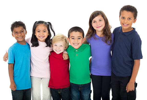 istock Diverse group of young children 174811443