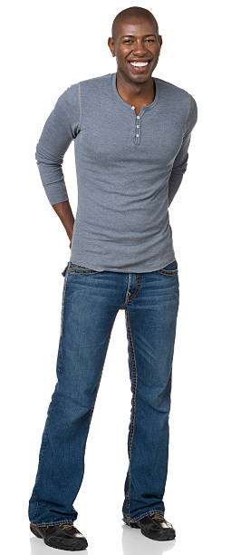 istock Happy Young Man Full Length Portrait 174811516