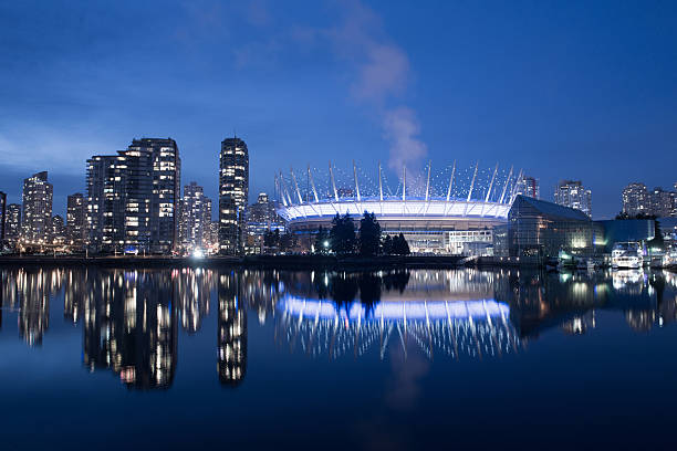 Vancouver waterfront stock photo