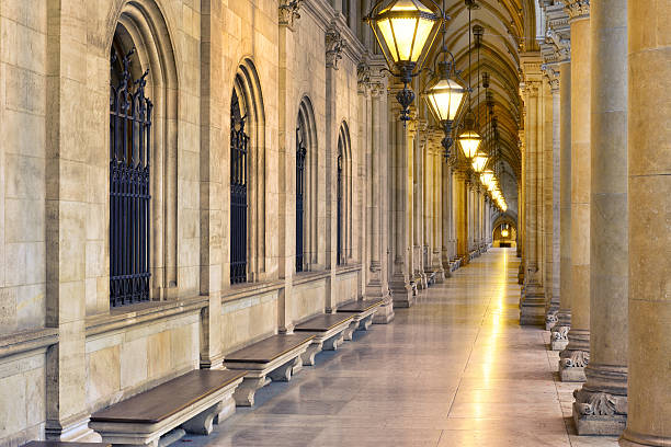 istock Gothic Passage - Town Hall Vienna / Rathaus Wien (XXXL) 174811844
