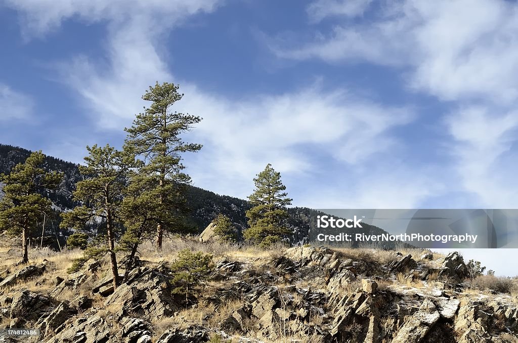 Big Thompson Canyon - Foto de stock de Azul royalty-free