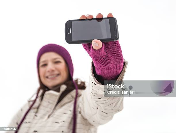 Mädchen Mit Telefon Stockfoto und mehr Bilder von Am Telefon - Am Telefon, Drahtlose Technologie, E-Mail