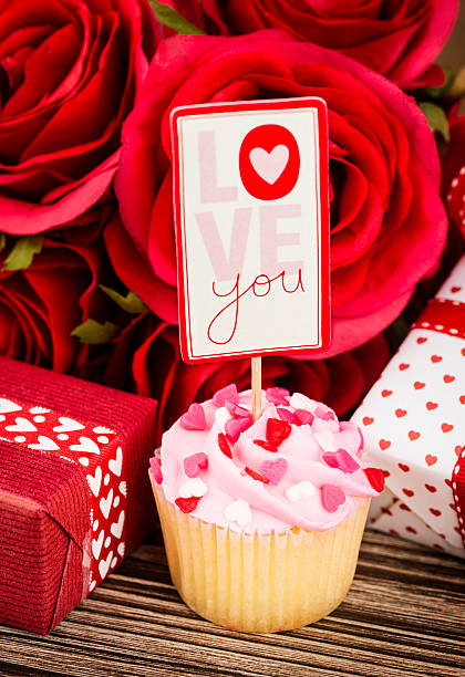 istock Valentine's Day Cupcake and Gifts 174812549