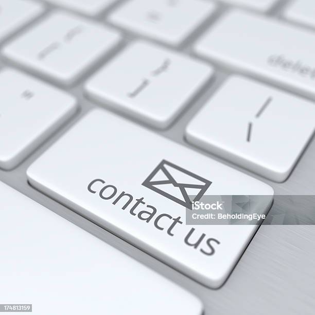 En Contacto Con Nosotros Xl Foto de stock y más banco de imágenes de Contact Us - Frase en inglés - Contact Us - Frase en inglés, Comunicación, Comunicación global