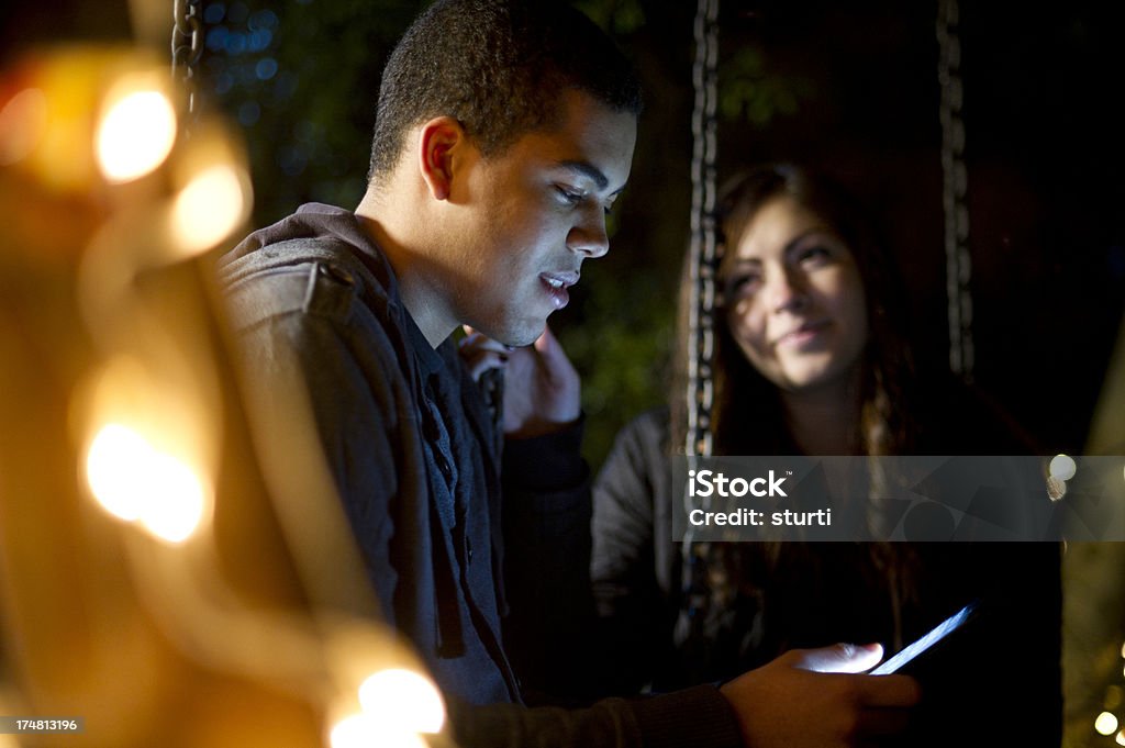 Casal Adolescente - Foto de stock de Adolescente royalty-free