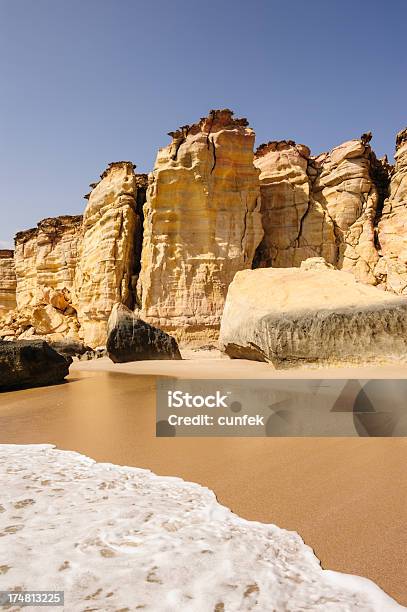 Bellissimo Ras Aljinz Beach - Fotografie stock e altre immagini di Spiaggia - Spiaggia, Costa - Caratteristica costiera, Oman