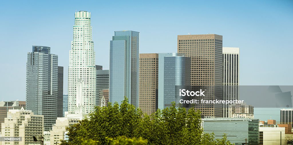 panorama de Los angeles - Photo de Bâtiment vu de l'extérieur libre de droits