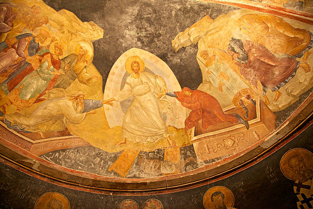 istock Fresco in Chora Church (Kariye Museum). Istanbul. 174814115