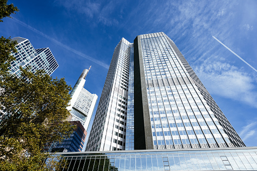 Skyline in Frankfurt