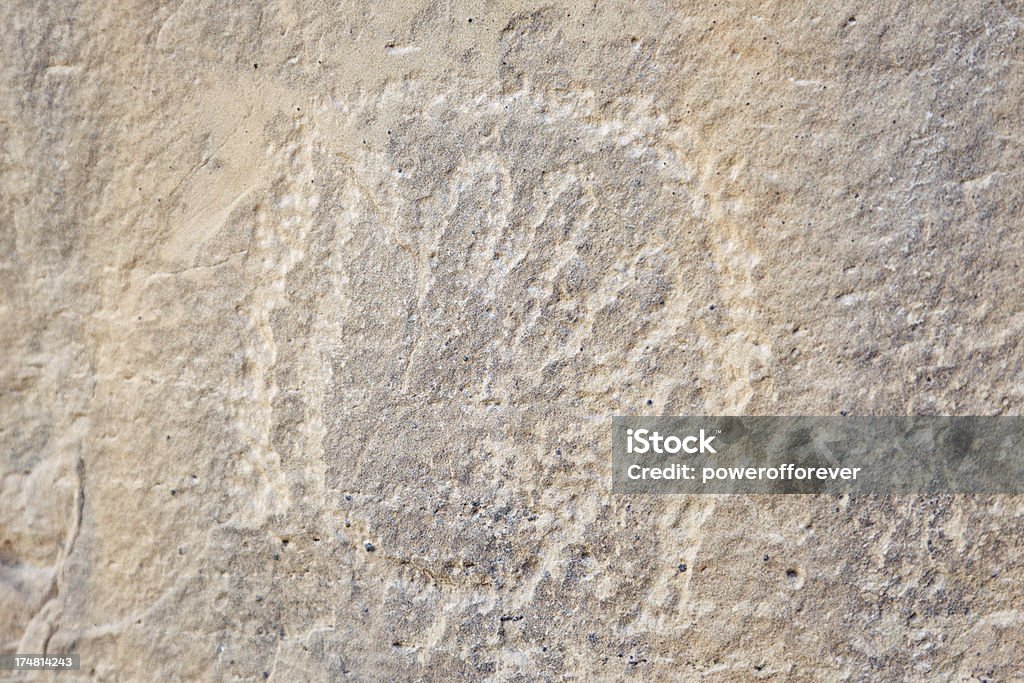 Petroglyphs w Park Narodowy Mesa Verde, Kolorado - Zbiór zdjęć royalty-free (Anasazi)