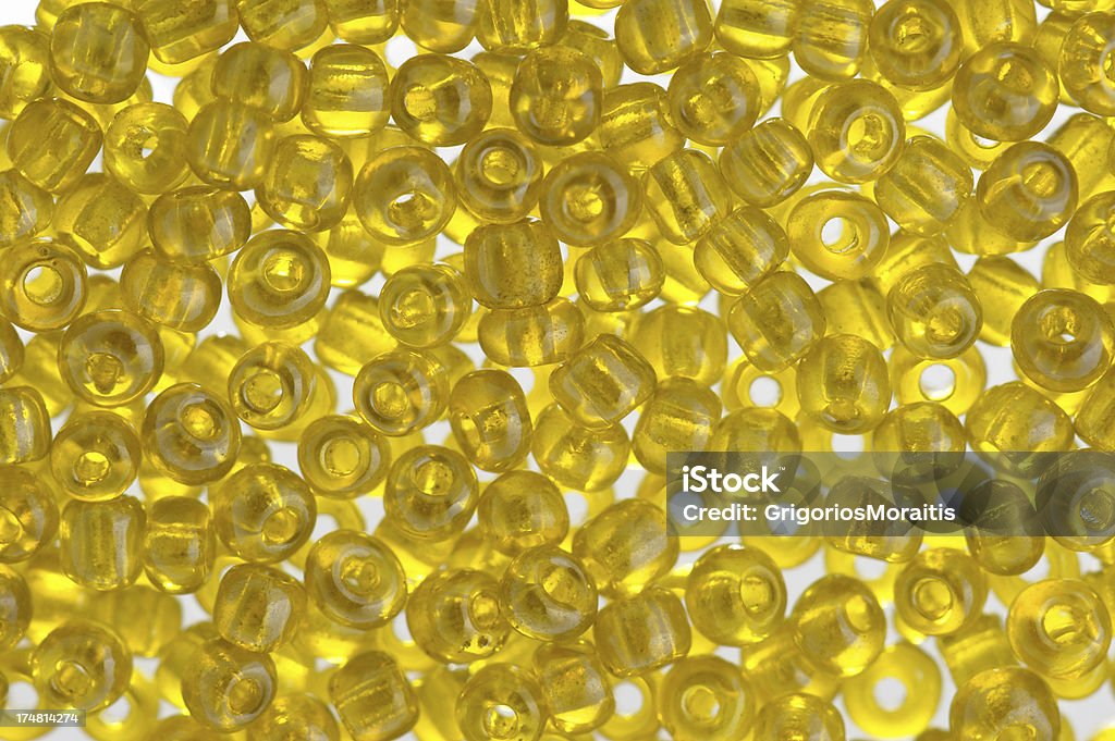 Perles jaune - Photo de Abstrait libre de droits