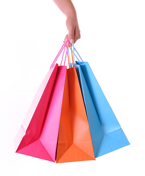 istock Paper shopping bags 174814355