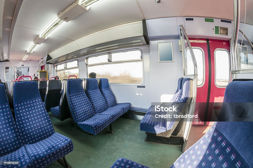 Wewnątrz kabiny pociągu - Zbiór zdjęć royalty-free (Fotel samochodowy)