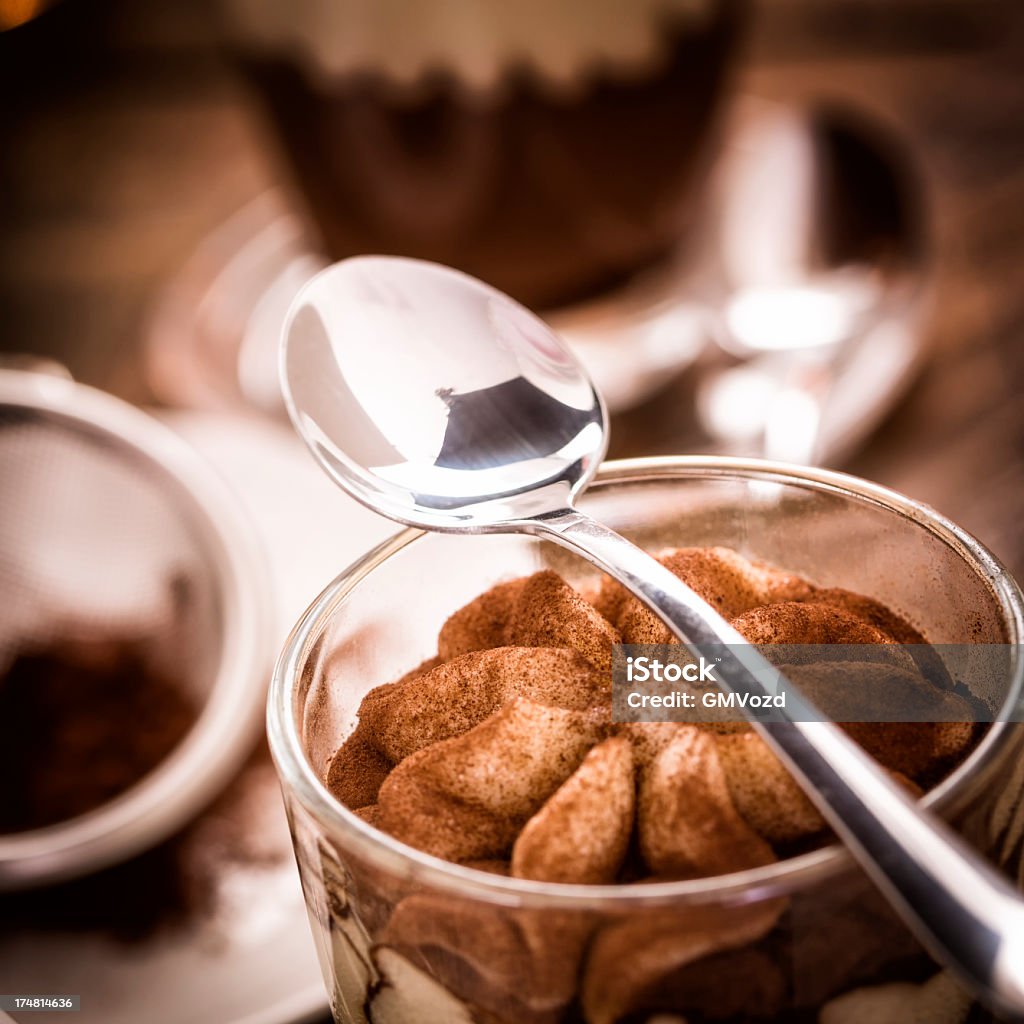 Tiramisu de sobremesa - Foto de stock de Batido royalty-free