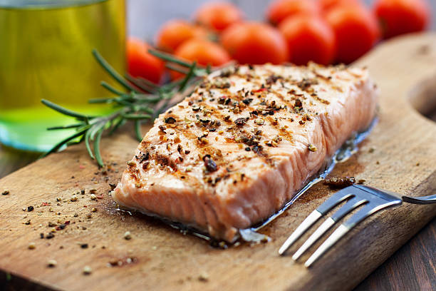 istock Grilled Salmon Fillet 174815273