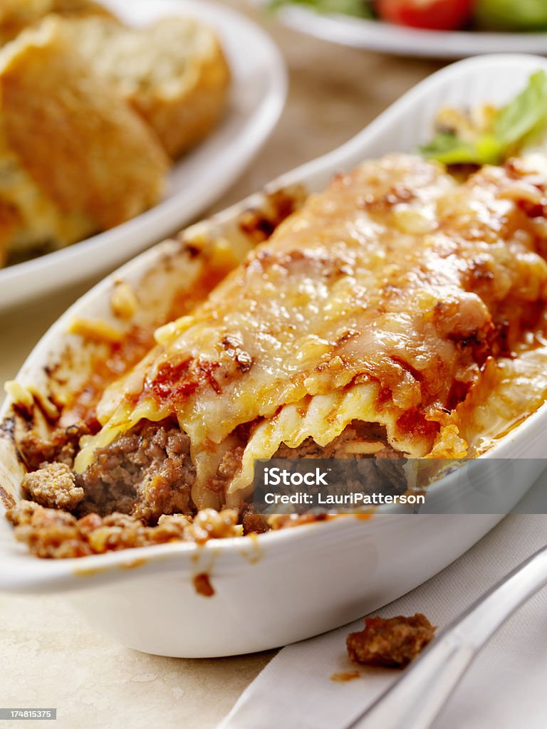 Manicotti recheada - Foto de stock de Almoço royalty-free