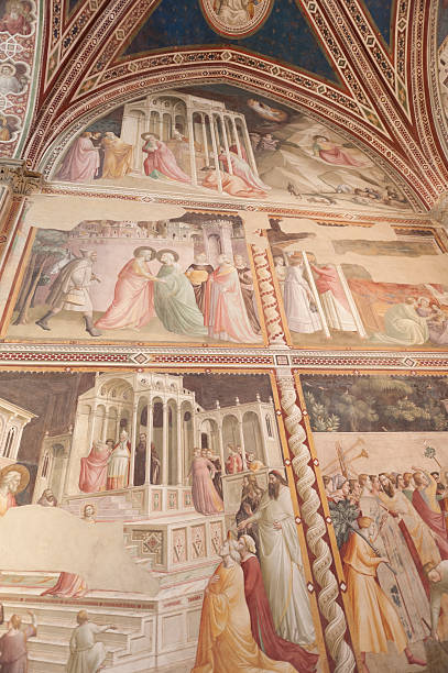 istock inside the santa croce church, florence 174815453