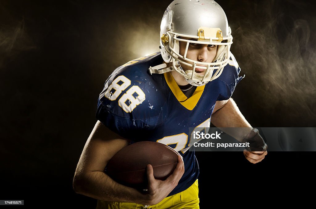 American Football Player - Lizenzfrei Sekundarstufe Stock-Foto