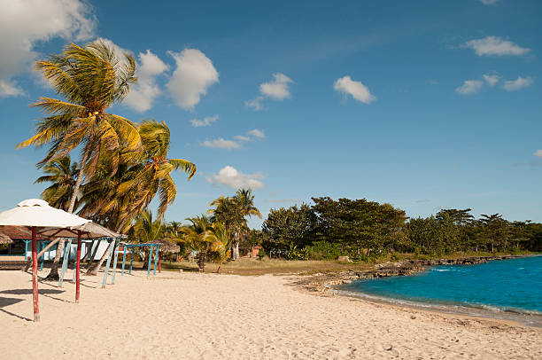 Caribbean Beach Bay of Pigs, Cuba. bay of pigs invasion stock pictures, royalty-free photos & images