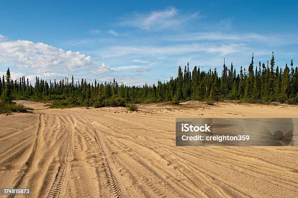 Estrada De Areiagoose Bay Labrador - Fotografias de stock e mais imagens de Ao Ar Livre - Ao Ar Livre, Areia, Estrada