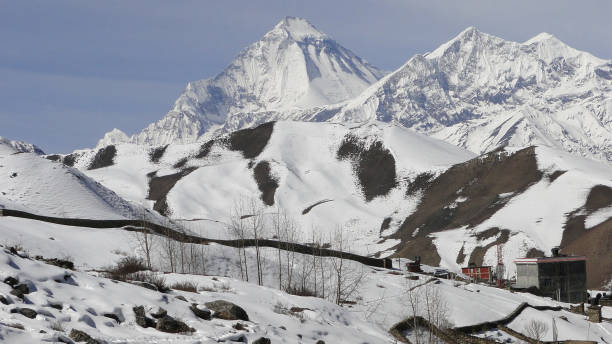 istock Winter scenery in Mustang, Nepal 1748161506