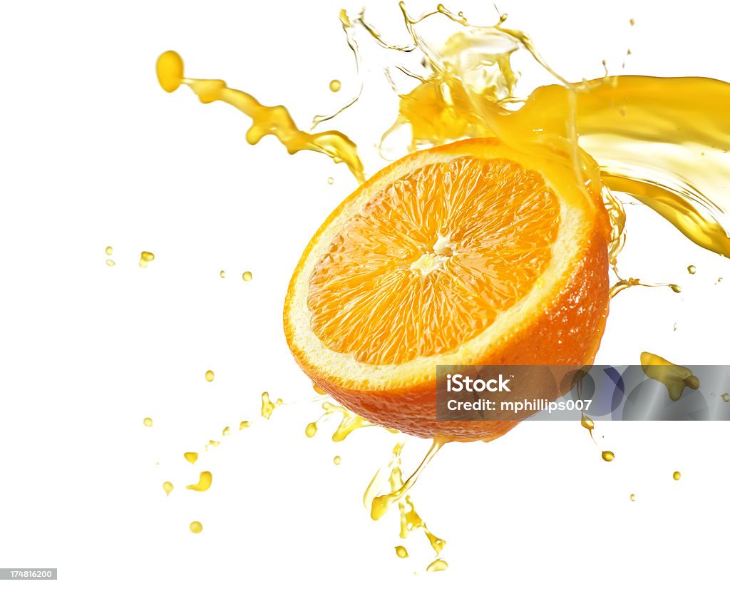 Suco de laranja - Foto de stock de Laranja - Frutas cítricas royalty-free