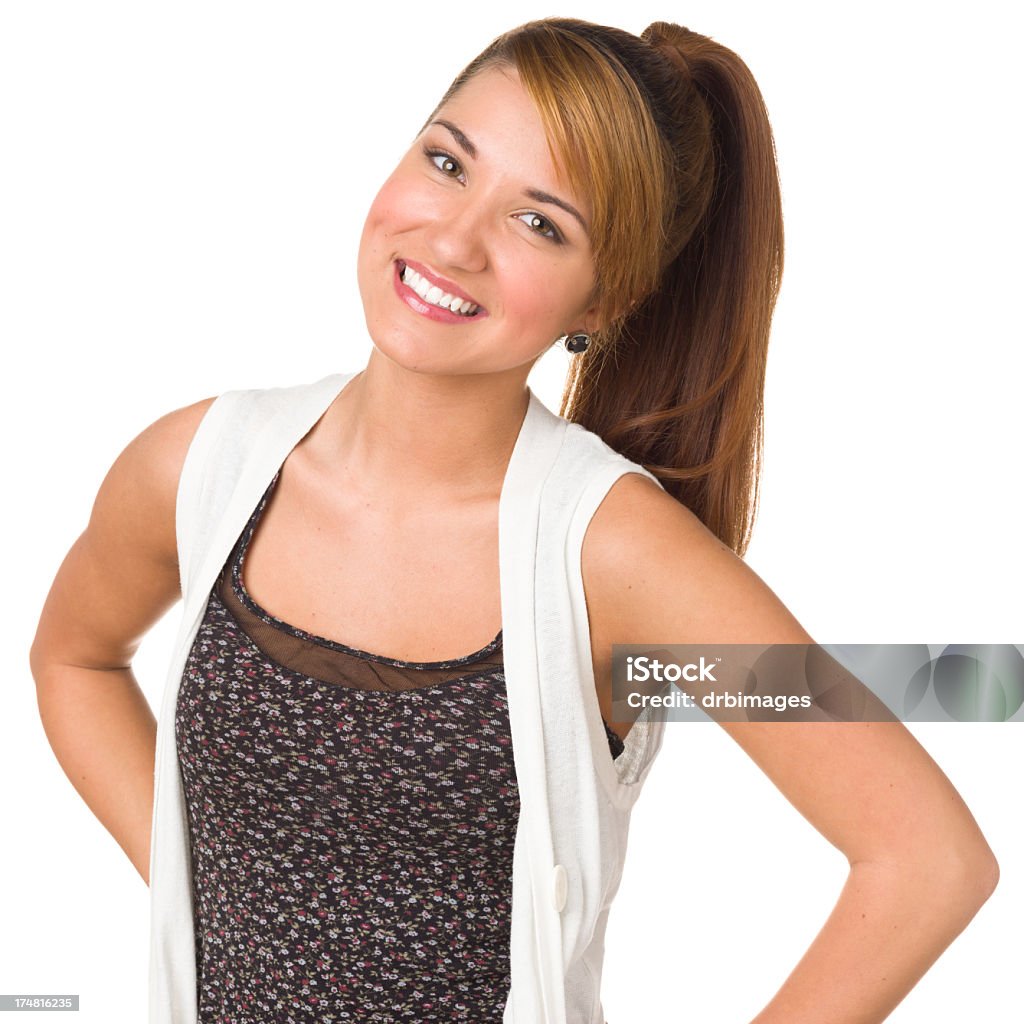 Sorrindo jovem Retrato - Foto de stock de 16-17 Anos royalty-free