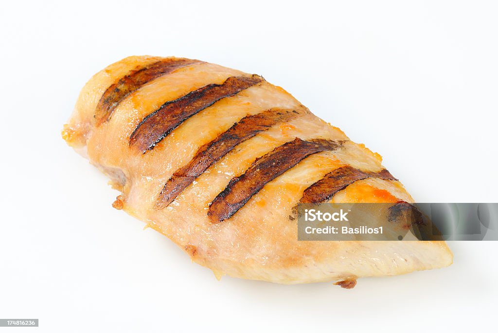 Blanc de poulet grillé - Photo de Blanc de poulet grillé libre de droits