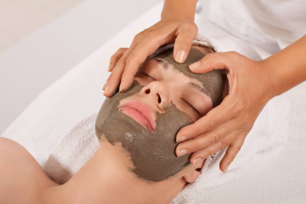 istock Cosmetic treatment with medicinal mud 174816437